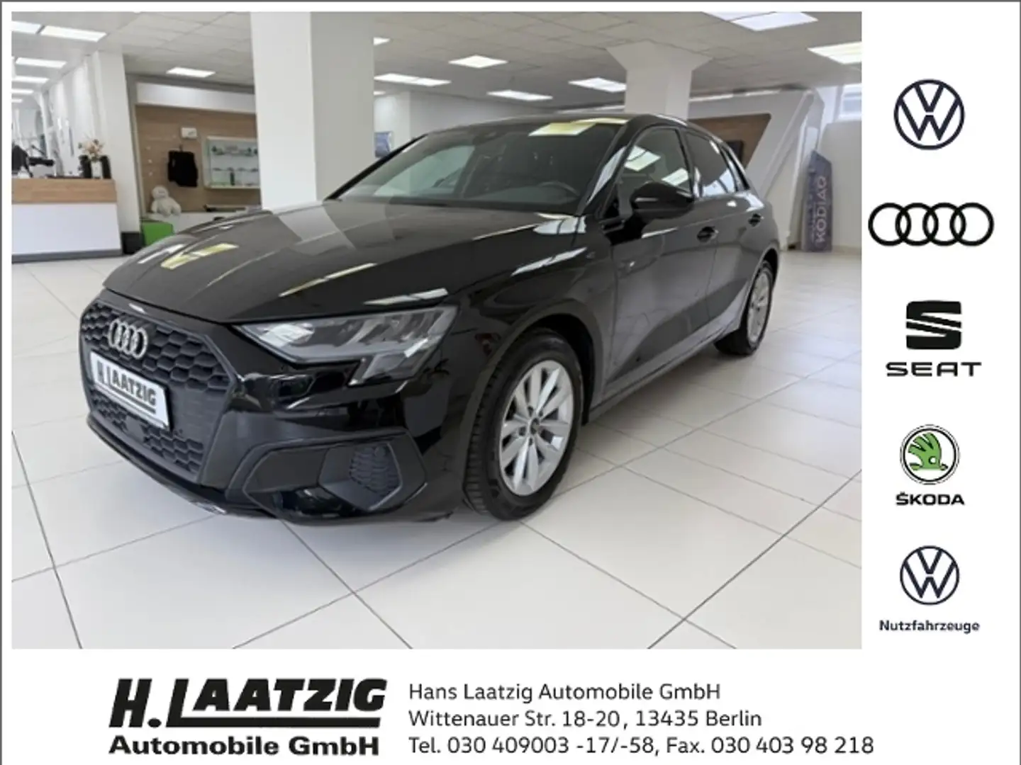 Audi A3 Sportback 35 TFSI S tronic Noir - 1