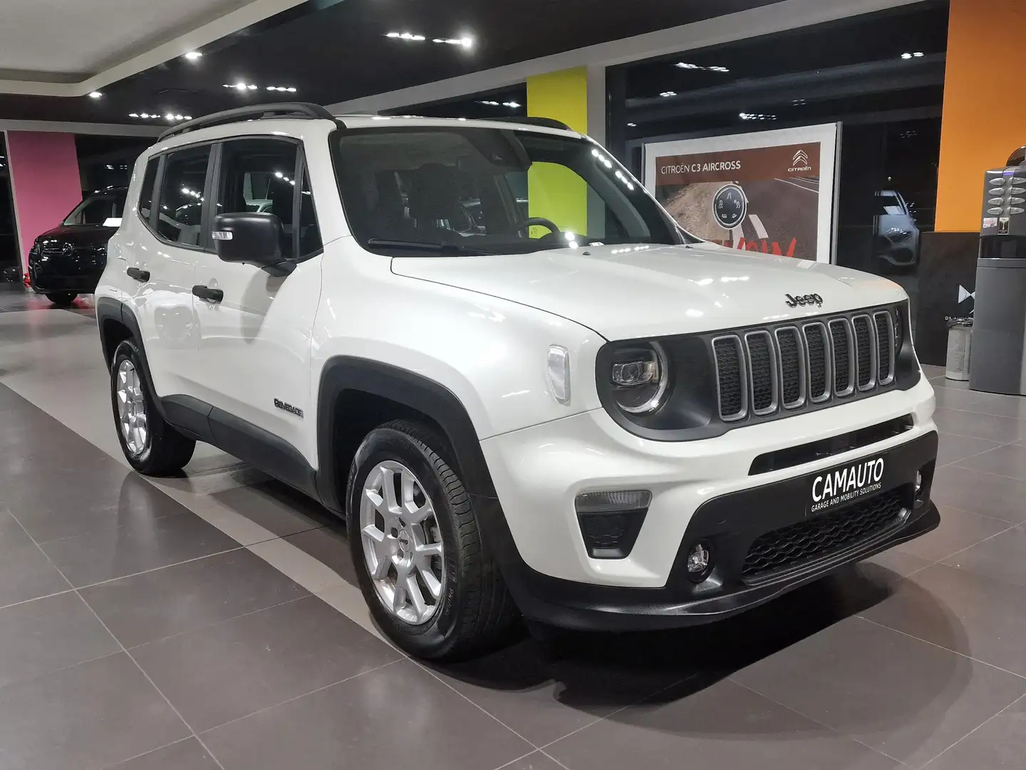 Jeep Renegade 2024 1.5 Turbo T4 Mhev Altitude 2wd dct Blanc - 1