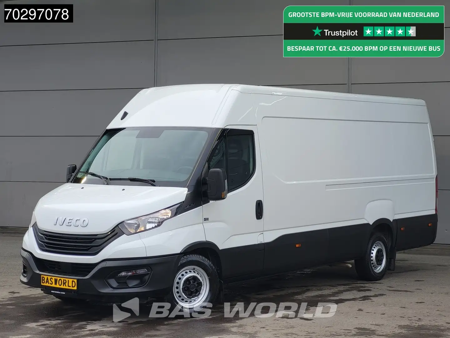 Iveco Daily 35S16 L3H2 160PK Airco Parkeersensoren Euro6 L4H2 Blanco - 1