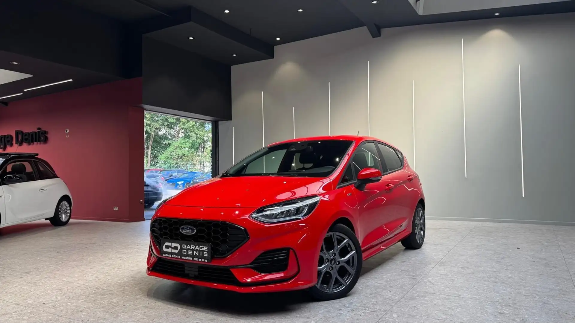Ford Fiesta Fiesta 1.0 EcoBoost ST-LineX*BOITE-AUTO*GPS+CAMERA Rouge - 1