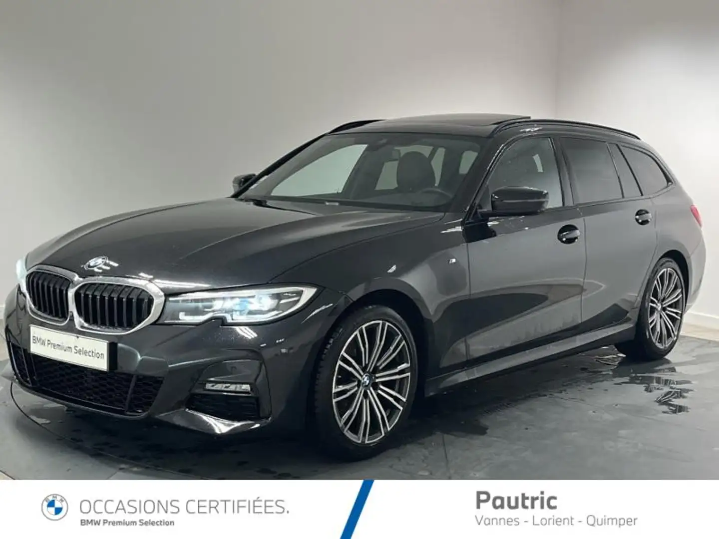 BMW 320 320dA xDrive 190ch M Sport Noir - 1