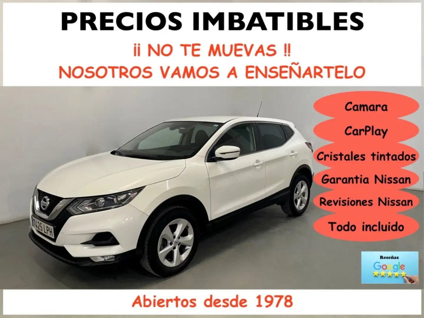 Nissan Qashqai 1.3 DIG-T Acenta 4x2 103kW Wit - 1
