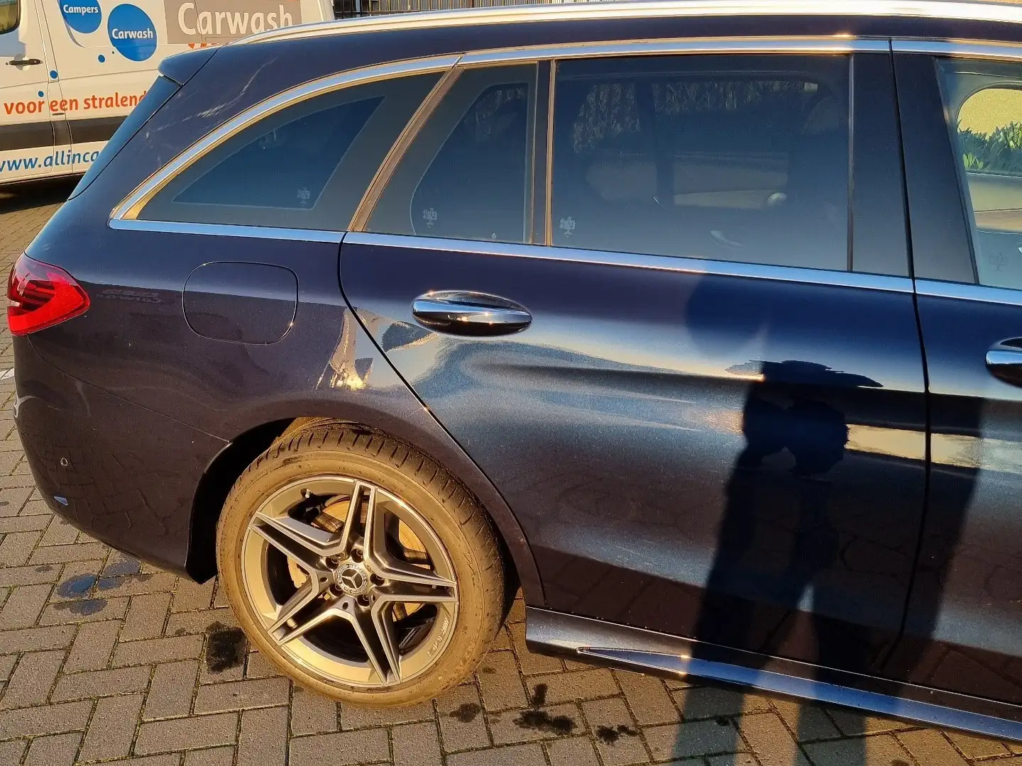 Mercedes-Benz C 200 Bns Sol. AMG Blauw - 2