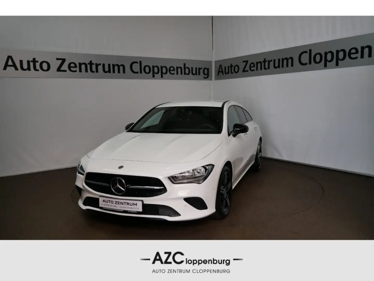 Mercedes-Benz CLA 200 d Night+Leder+Navi+Virtual Weiß - 1