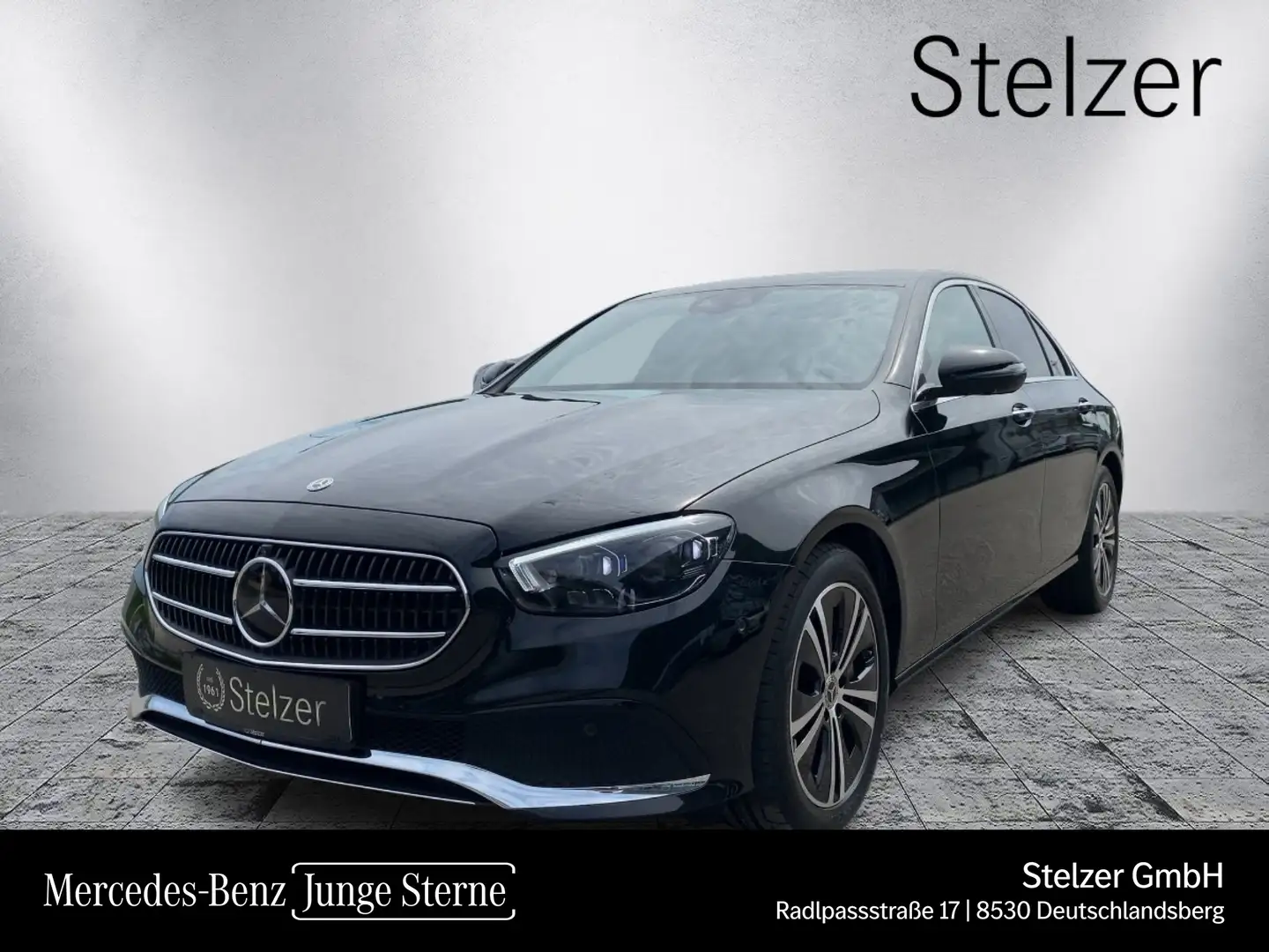 Mercedes-Benz E 400 d 4MATIC Limousine KeyGo 360° Kamera DIS Schwarz - 1