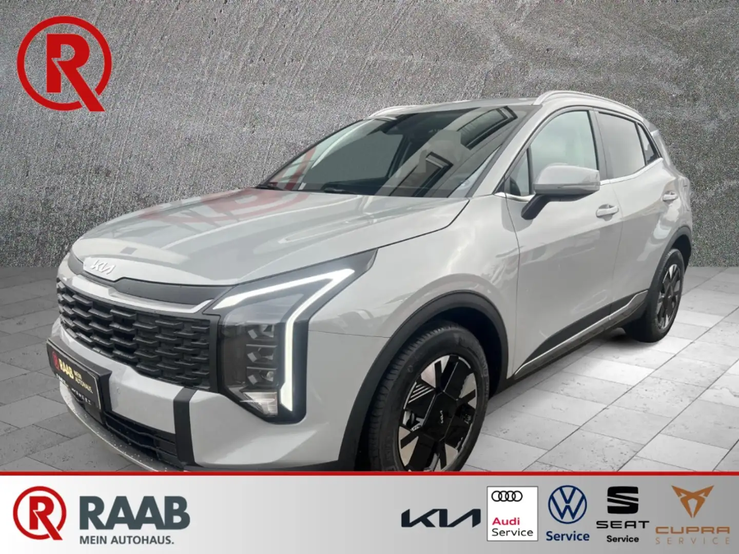 Kia Sportage Vision 1.6T Keyless Spurhalteass. Sitzheizung hint Grau - 1