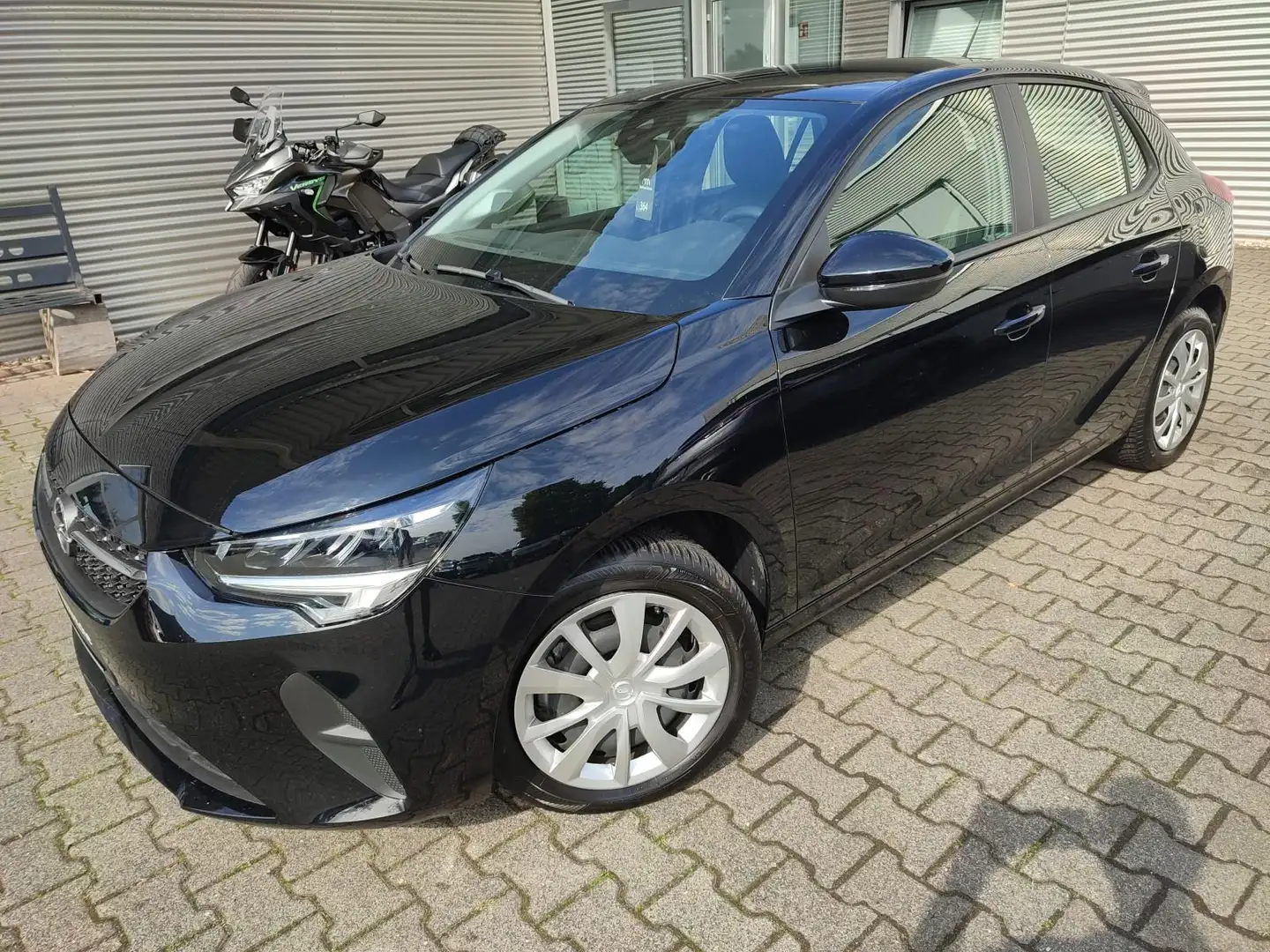 Opel Corsa 5trg 1.2 Edition AT/NAVI/Klima,SHZ,Tempomat,el.FH, Schwarz - 2