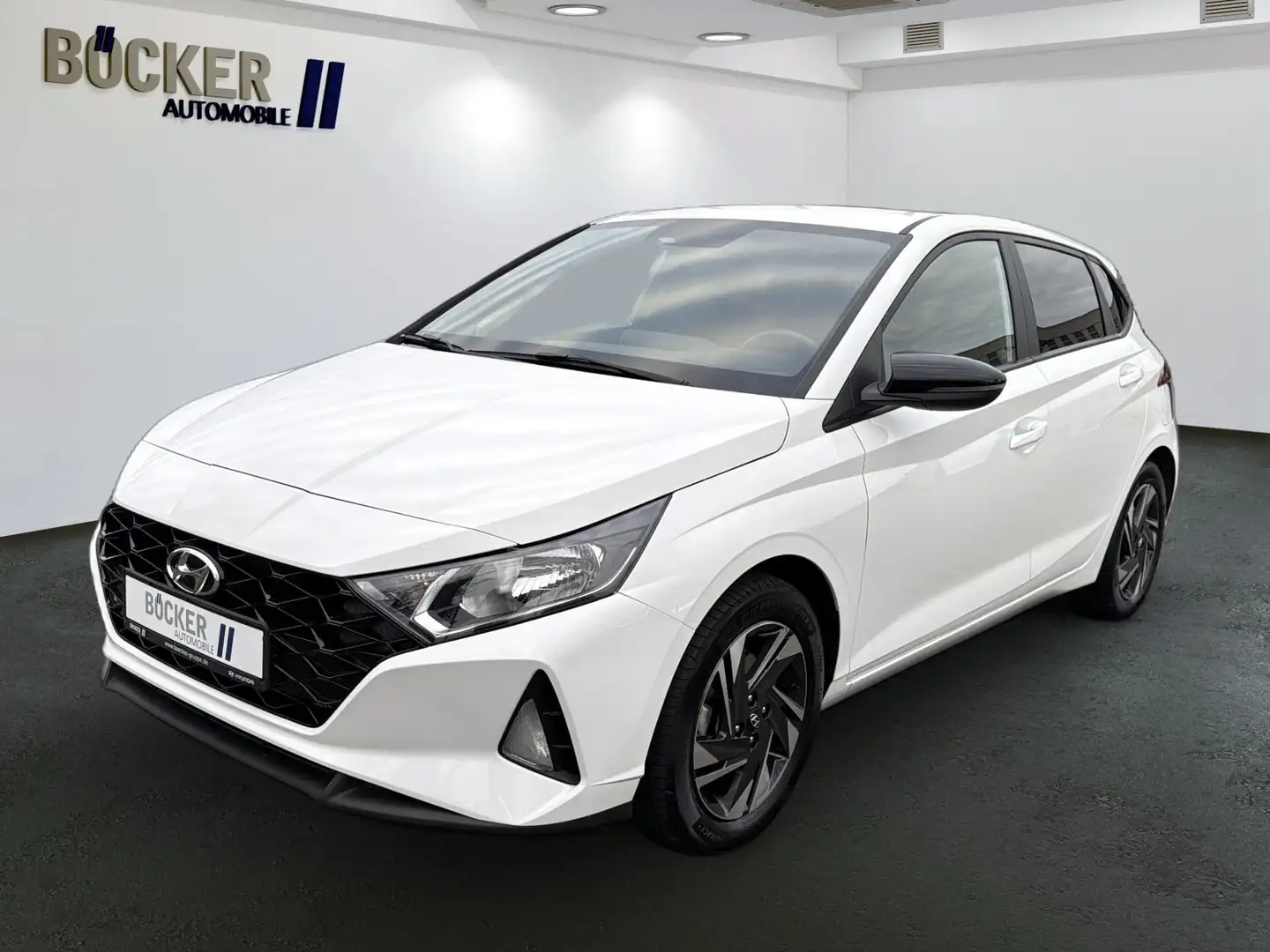 Hyundai i20 1.0 T-GDI Connect & Go Navi RFK SHZ LMF MFL Blanco - 1