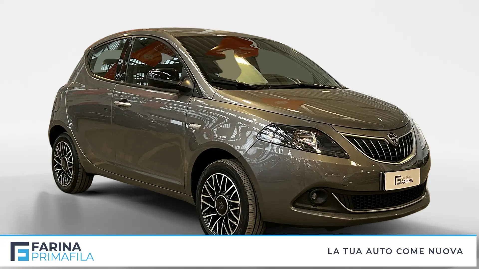 Lancia Ypsilon 1.0 FireFly Hybrid Platino Grigio - 2