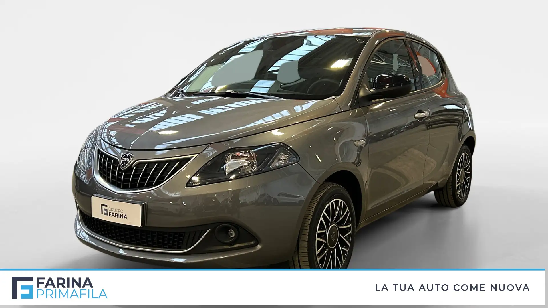 Lancia Ypsilon 1.0 FireFly Hybrid Platino Grigio - 1