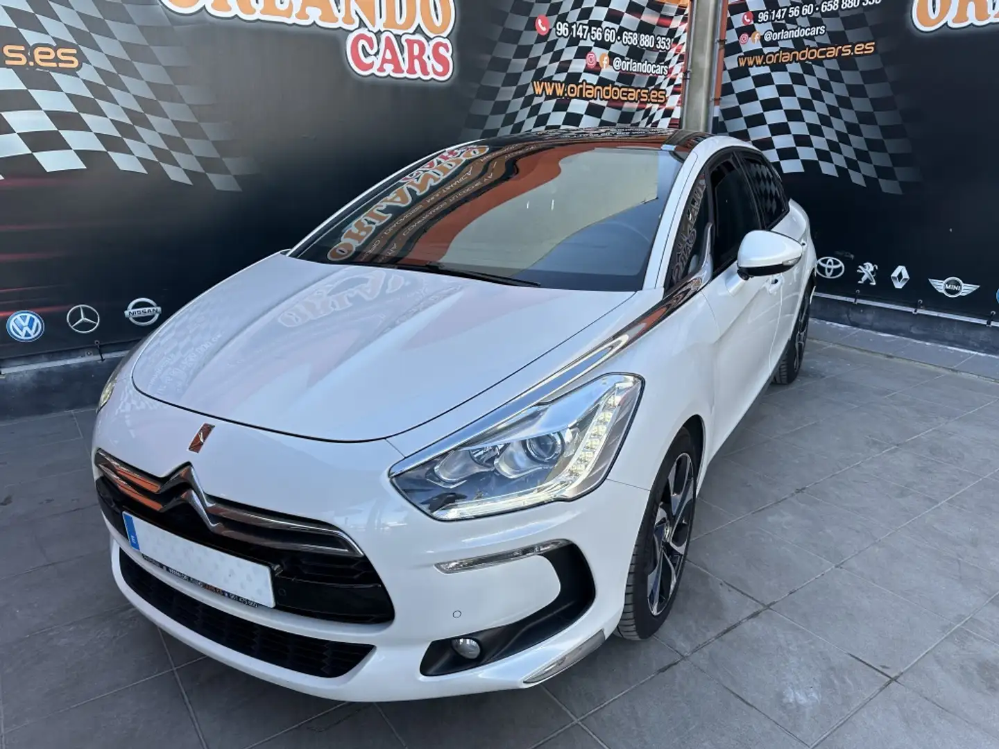 Citroen DS5 2.0HDi Style Aut. 160 Blanco - 2