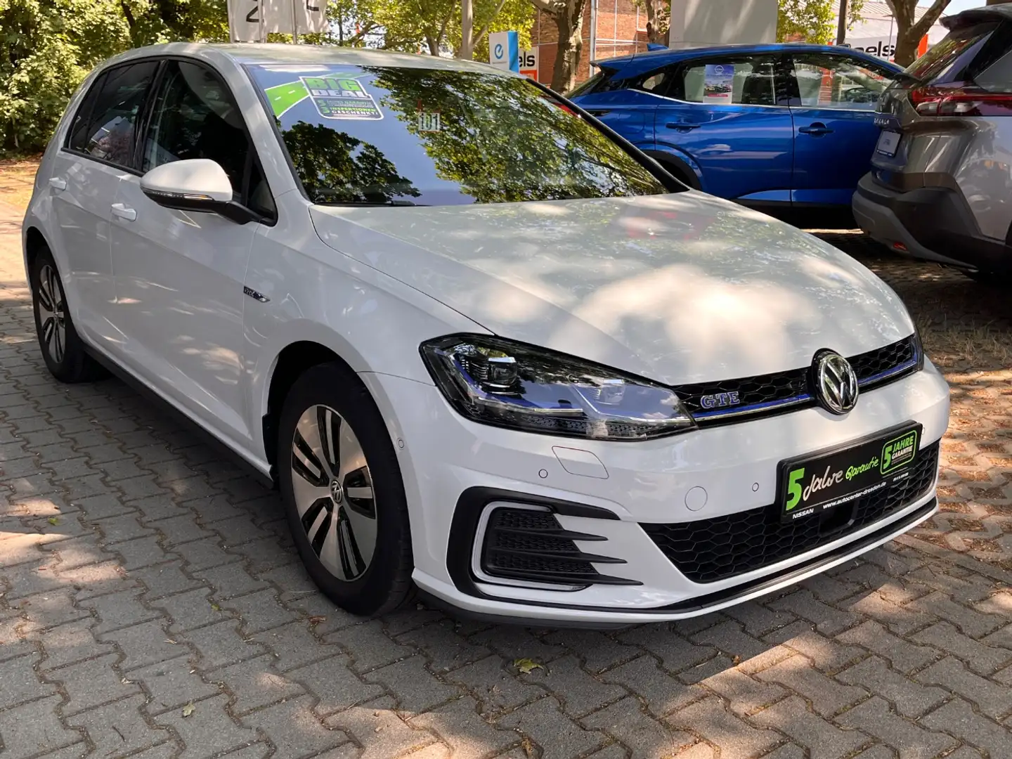 Volkswagen Golf VII 1.4 TSI GTE Navi Kam ACC SR&WR StandH Blanc - 2