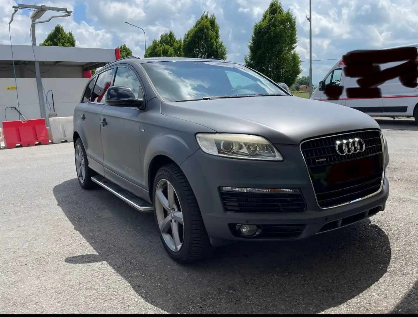 Audi Q7 3.0 V6 tdi Advanced quattro tiptronic Gris - 1