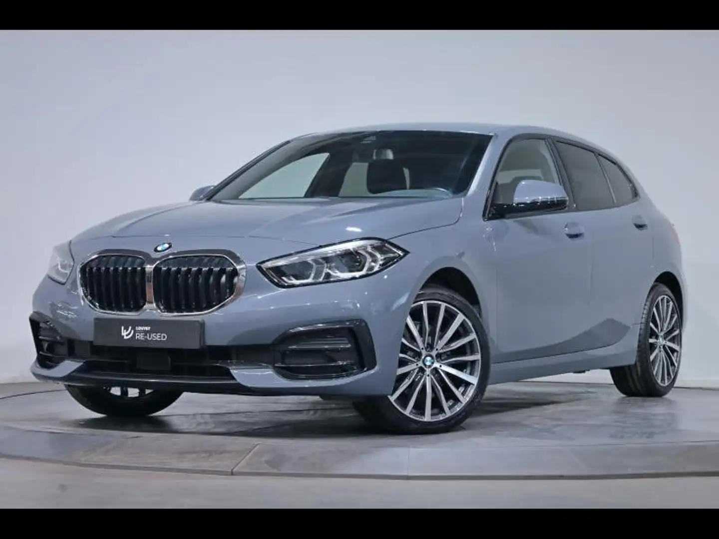BMW 118 i Hatch Sport Line Gris - 1