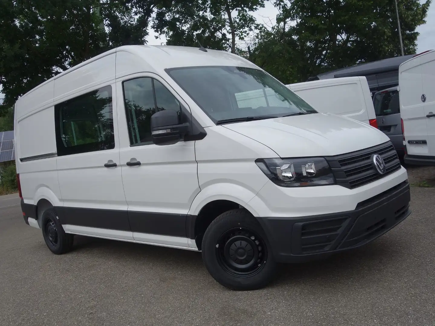 Volkswagen Crafter VW Crafter L3H3 2.0 TDI AHK Kamera Fenster Weiß - 1