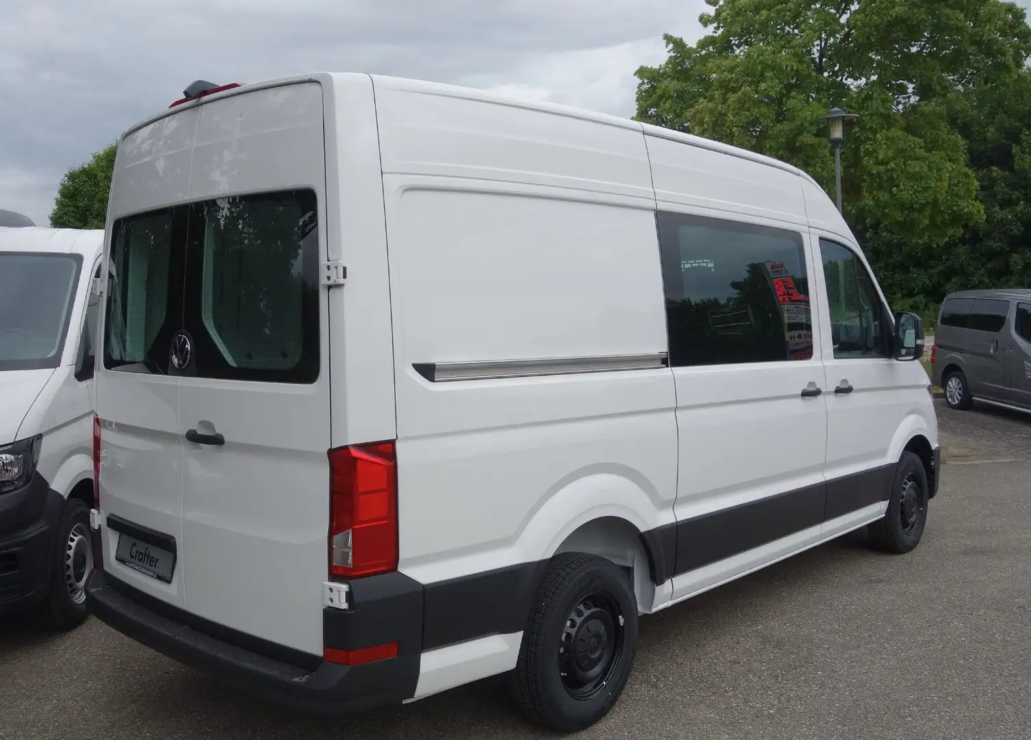 Volkswagen Crafter VW Crafter L3H3 2.0 TDI AHK Kamera Fenster Weiß - 2
