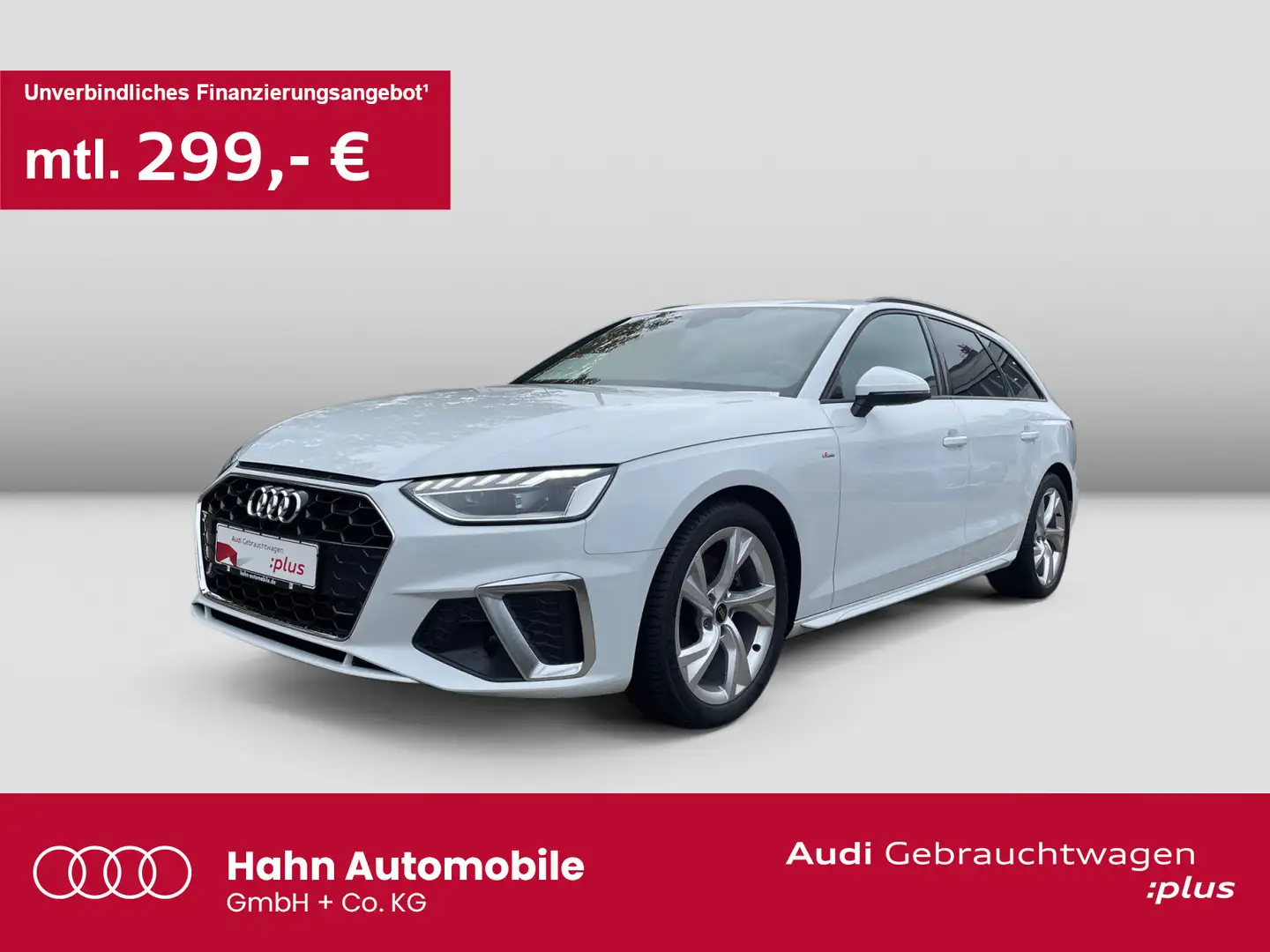 Audi A4 35 TFSI S tronic S line AHK Cam LED Blanc - 1