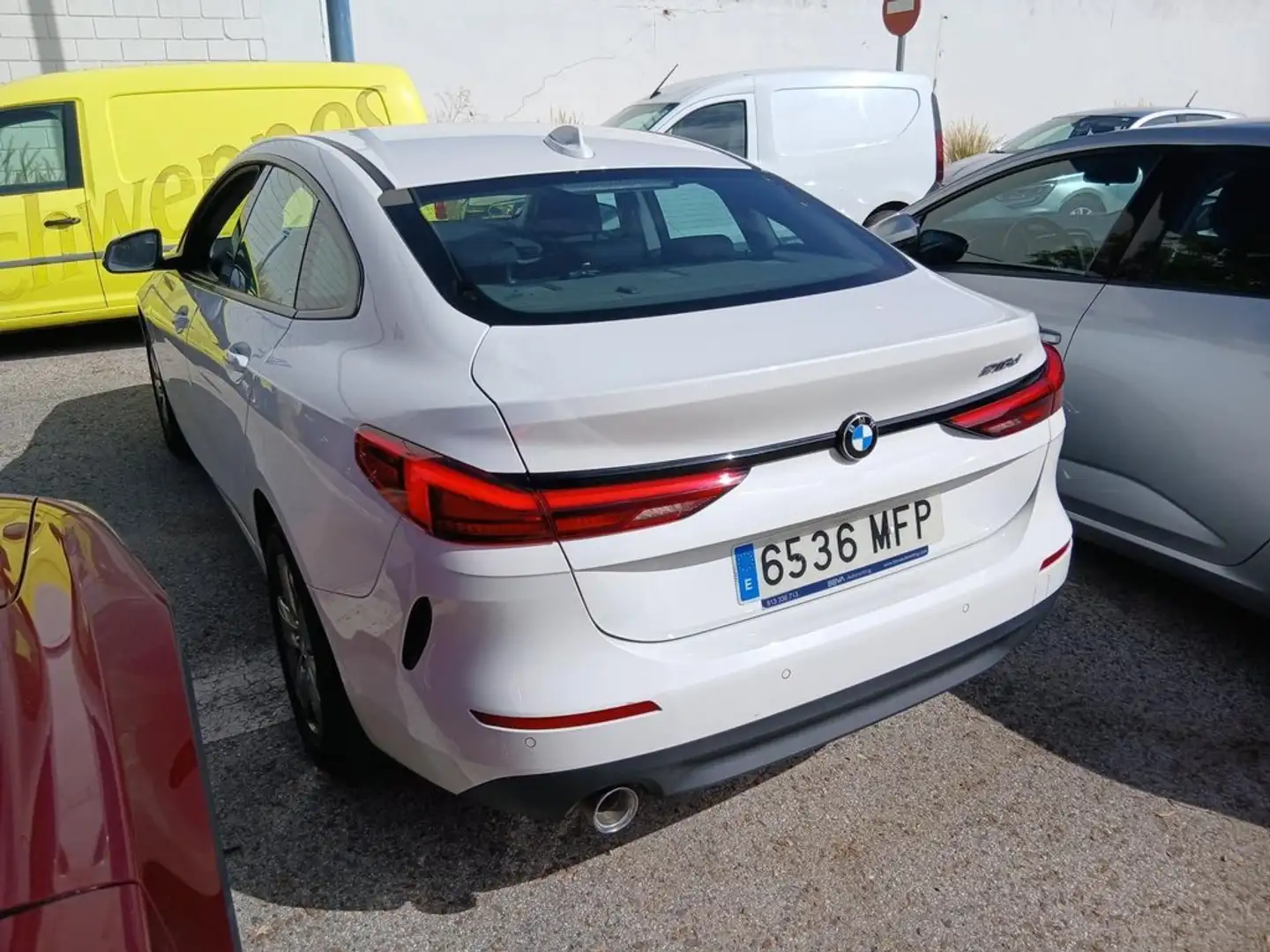 BMW 216 216dA Gran Coupé Blanco - 2