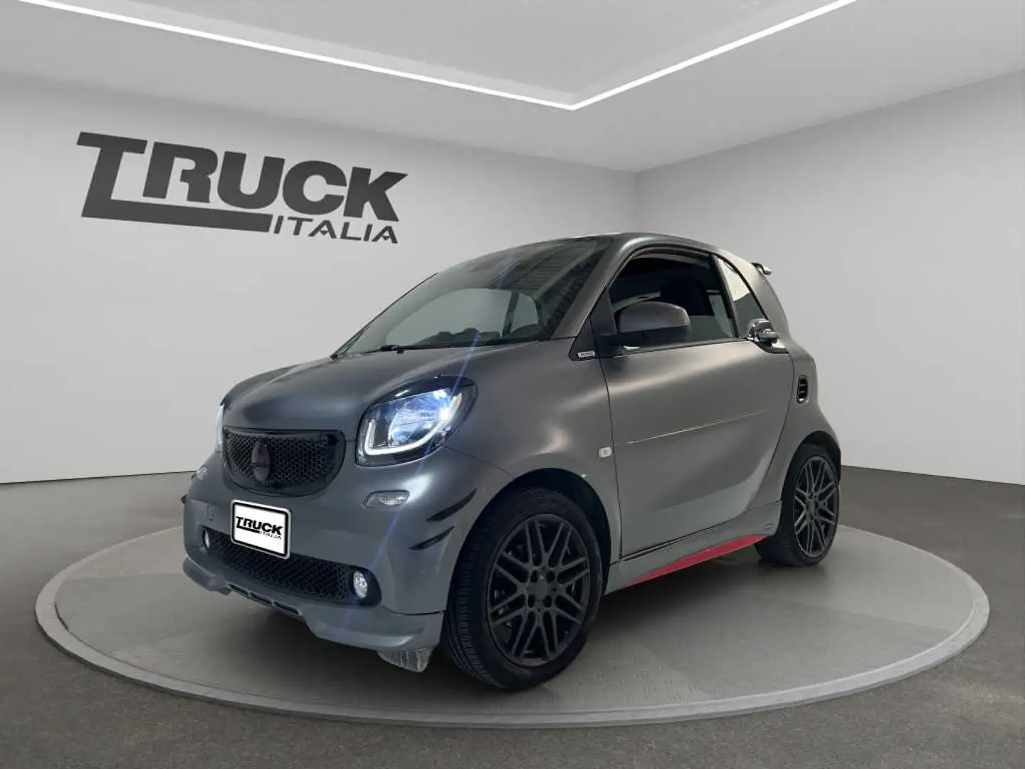 smart forTwo III 2015 - Fortwo 0.9 t Urban (sport edition1) 90c Gris - 1