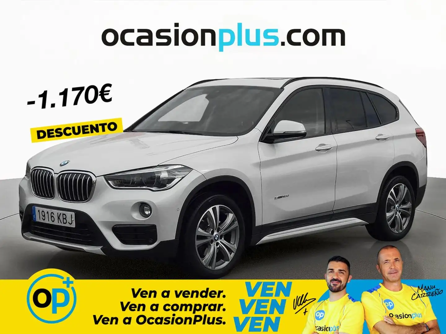 BMW X1 sDrive 18d Blanco - 1