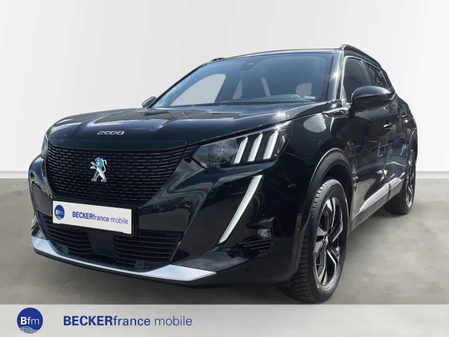 Peugeot 2008 GT Elektromotor 136 *Panorama*Kamera*EPH*Navi*Digi Černá - 1