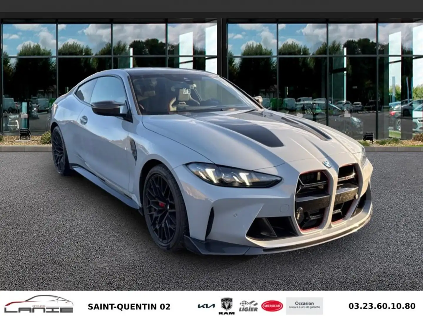 BMW M4 COMPETITION COUPE G82 LCI CS 550 ch BVA8 Gris - 2