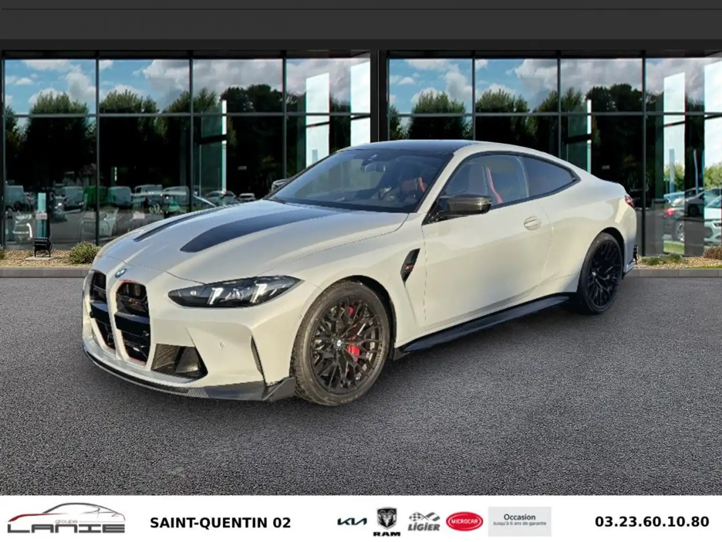 BMW M4 COMPETITION COUPE G82 LCI CS 550 ch BVA8 Gris - 1