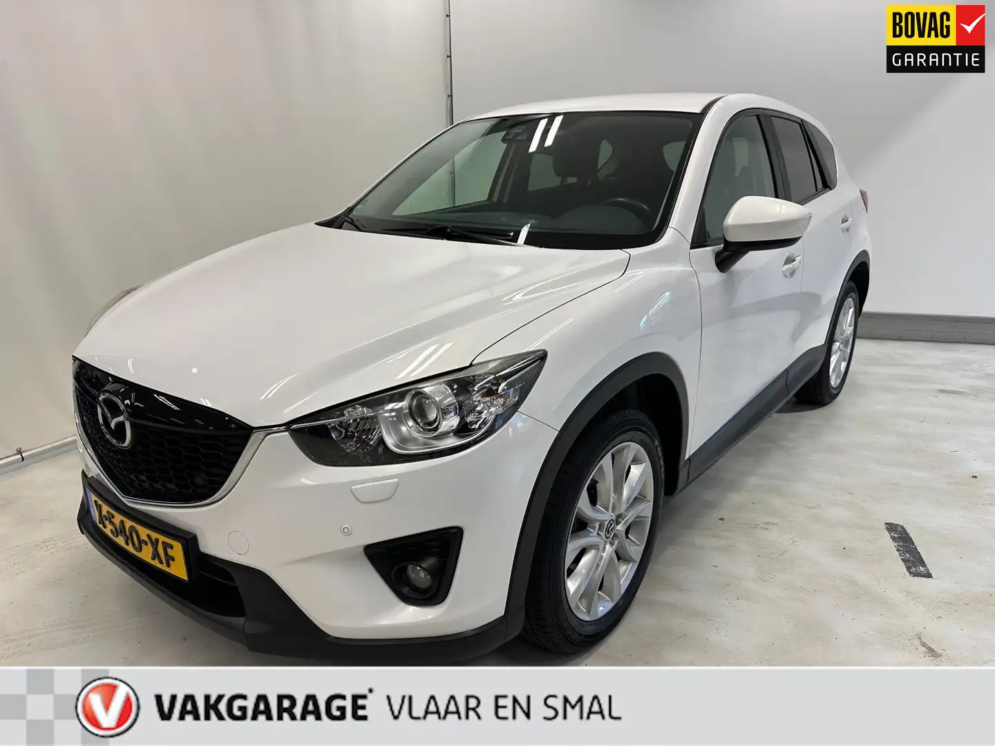 Mazda CX-5 2.0 TS 4WD Pearl white-Leder-Automaat-Camera-1800 Wit - 1