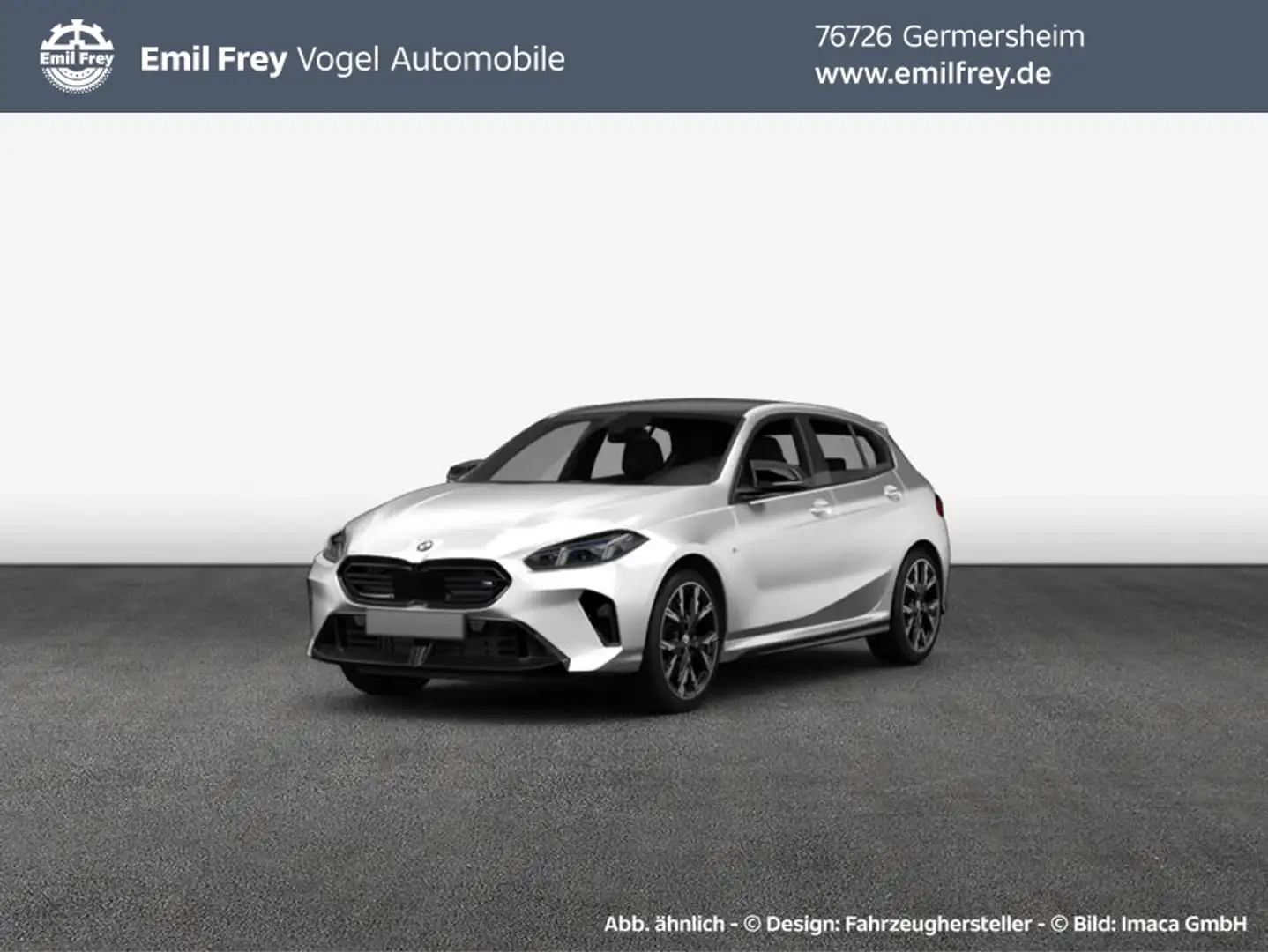 BMW 118 d M Sportpaket HK HiFi DAB LED RFK Klimaaut. Blanc - 1