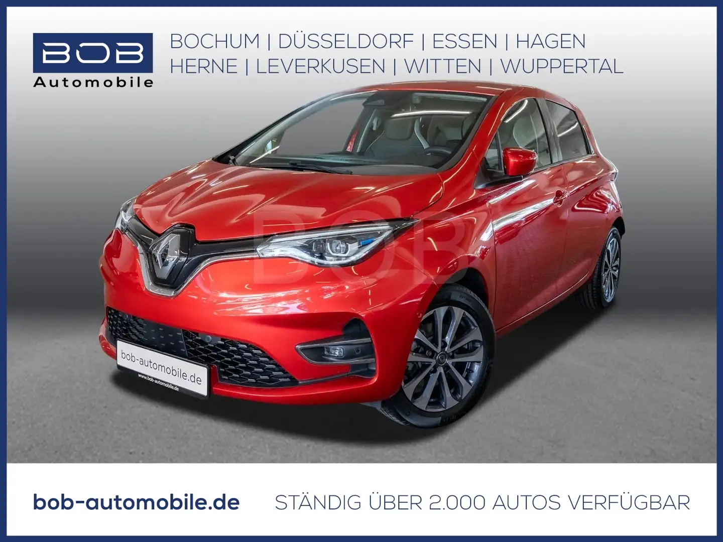 Renault ZOE INTENS R135 Z.E. 50 Kaufbatterie NAVI+KAMERA Red - 1