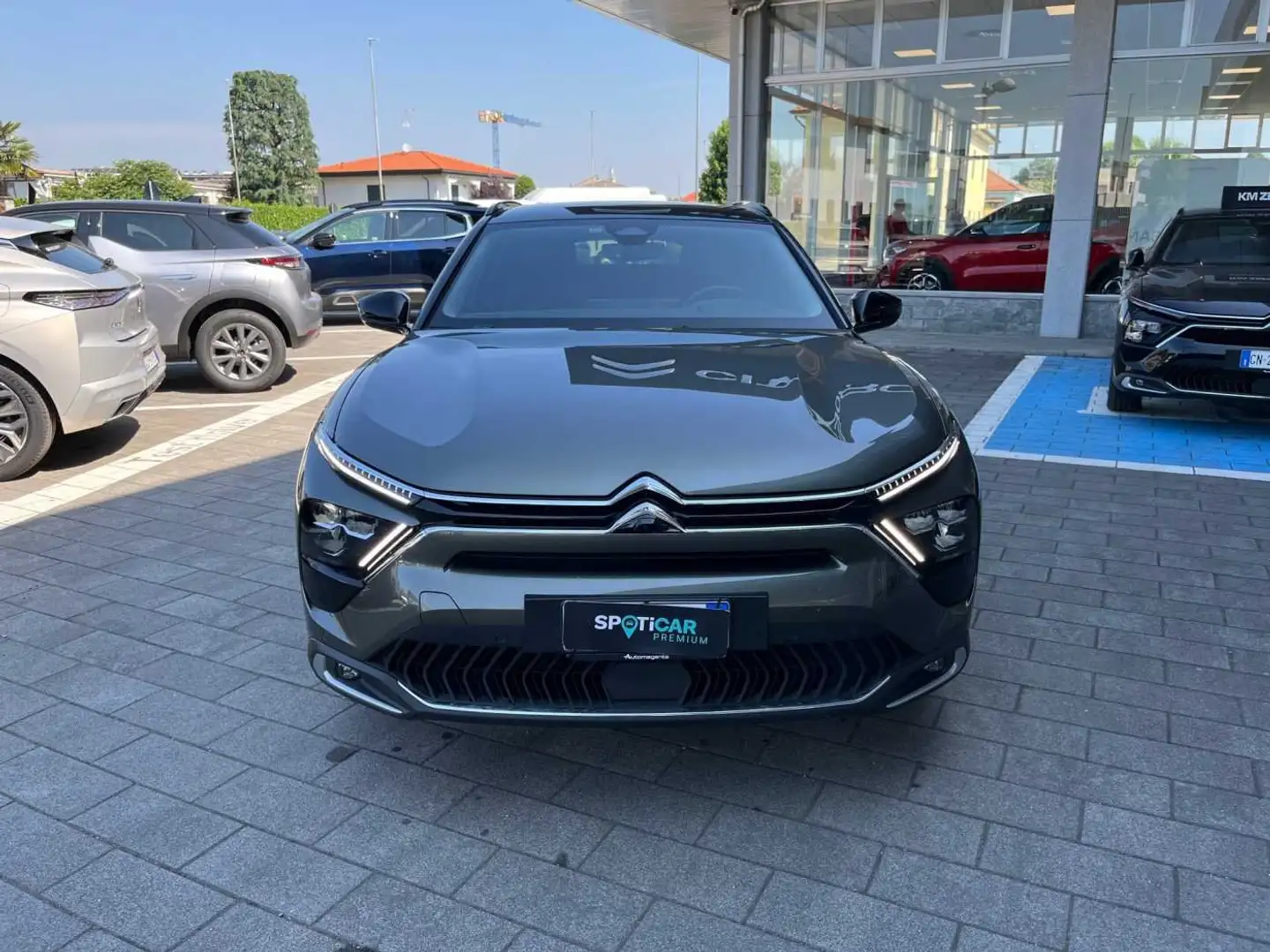 Citroen C5 X 1.6 Plug-In Hybrid 225cv E-EAT8 SHINE PACK USATO Grigio - 2
