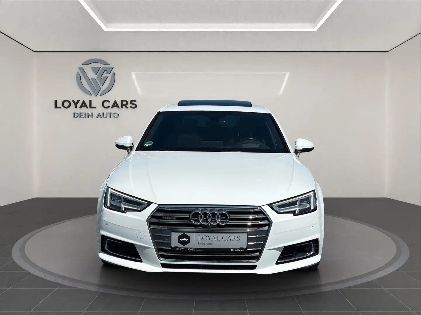 Audi A4 Lim. quattro*V6*S-Plus*VOLL*Virtual*HUD*360* Weiß - 2