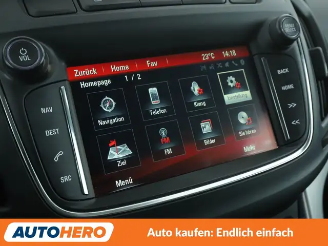 Opel Zafira Tourer view 23