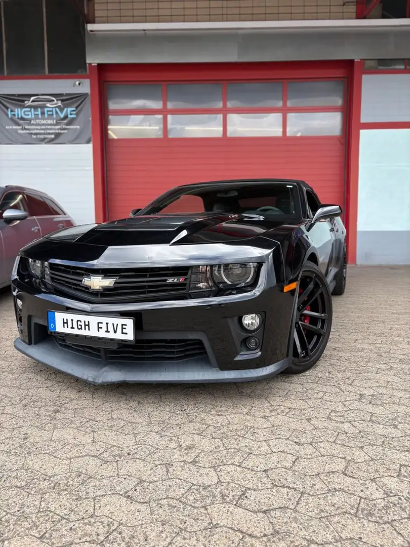 Chevrolet Camaro ZL1 *Head-UP*Cabrio*Rückfahrkamera* Schwarz - 1
