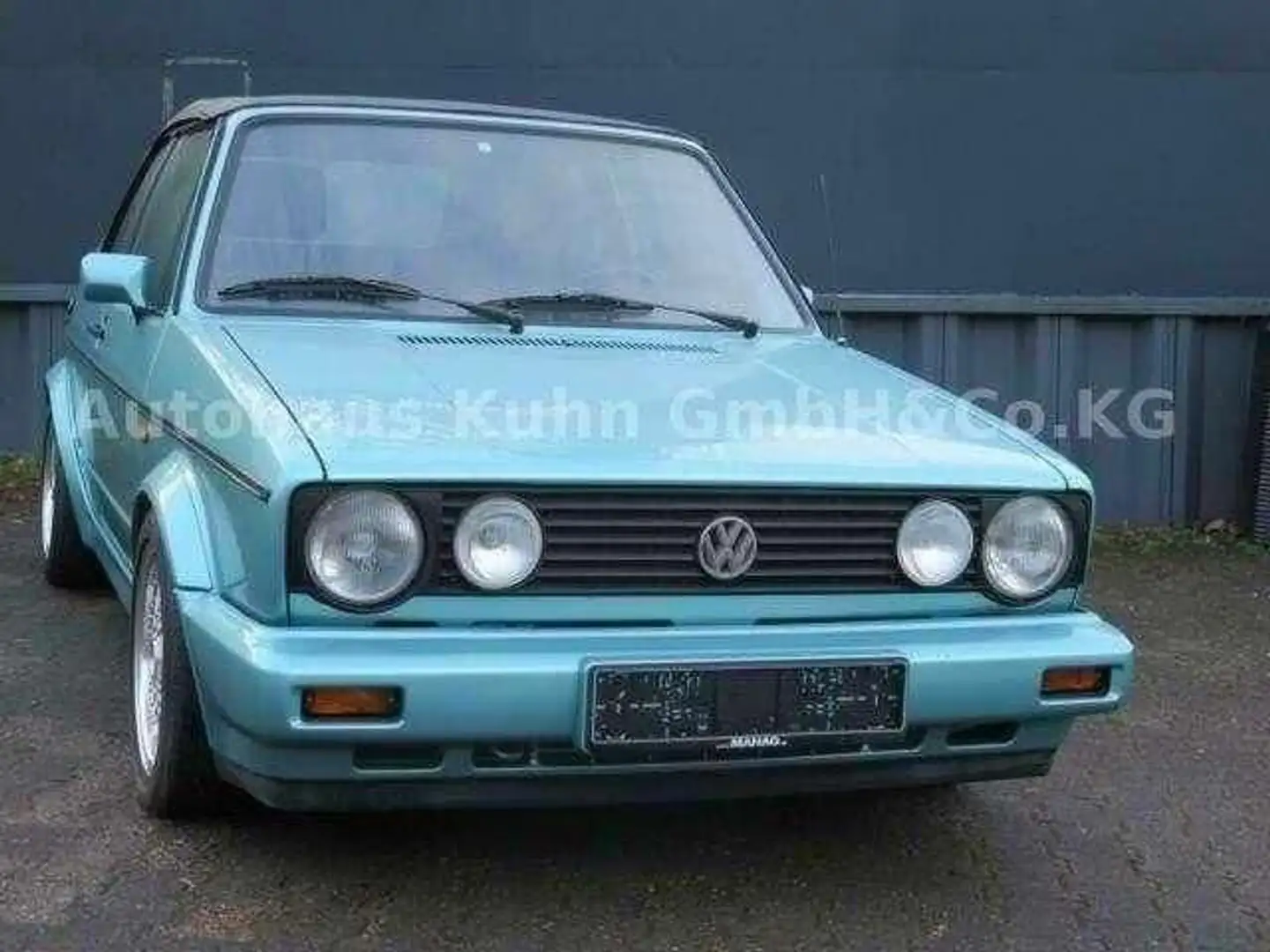 Volkswagen Golf Cabrio 138.000km Wie Neu Grün - 1