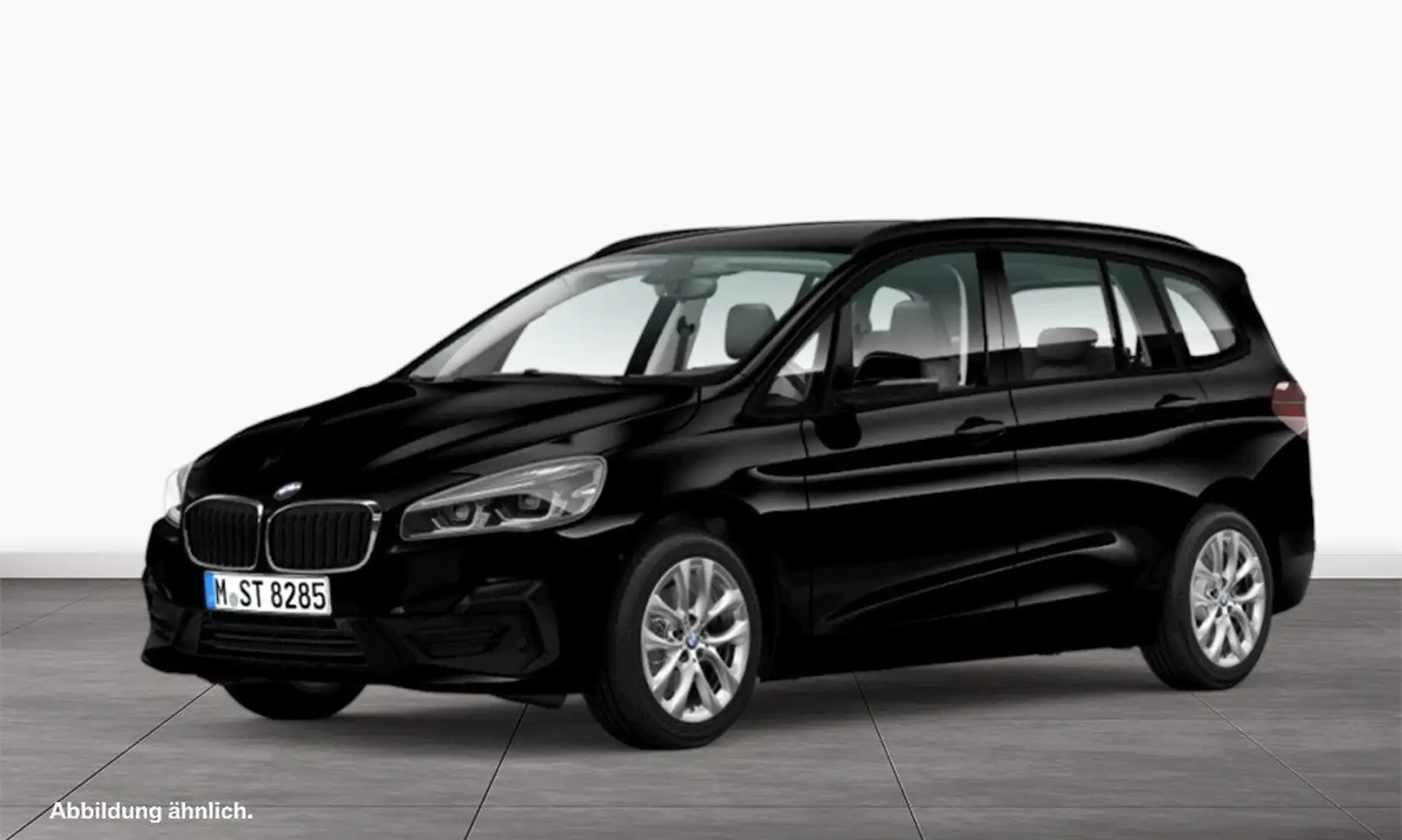 BMW 220 i Gran Tourer Automatik +ANHÄNGERKUPPLUNG+ Schwarz - 1