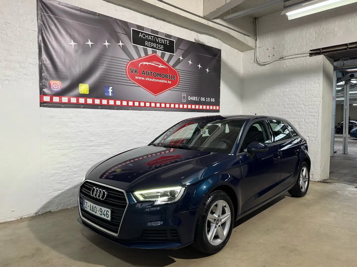 Audi A3 Sportback 30 TFSI Sport (EU6d-TEMP) Azul - 1
