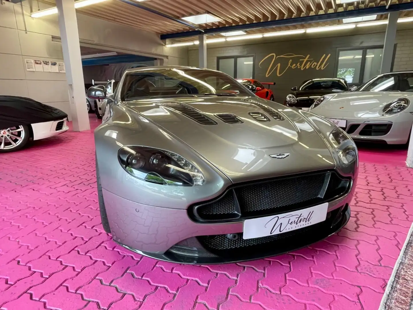 Aston Martin Vantage S Coupé mit 24 Monate AM Garantie Srebrny - 1