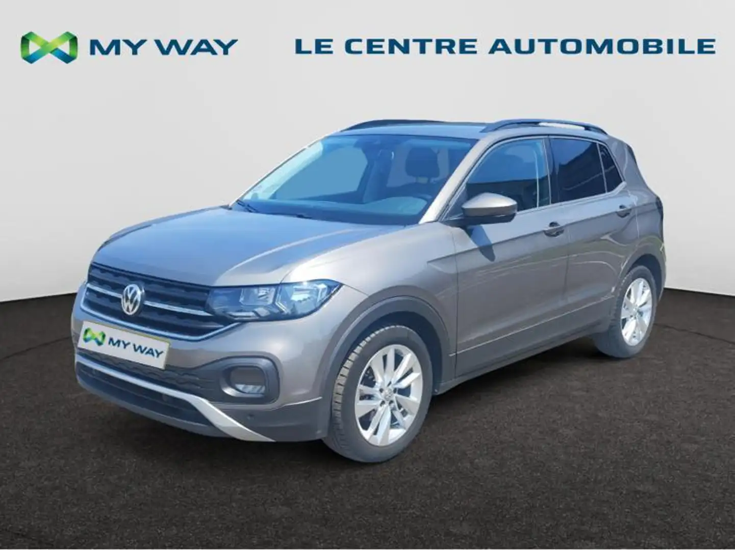 Volkswagen T-Cross T-Cross Life 1.0 TSI 70 kW (95 ch) 5 vitesses Gris - 1