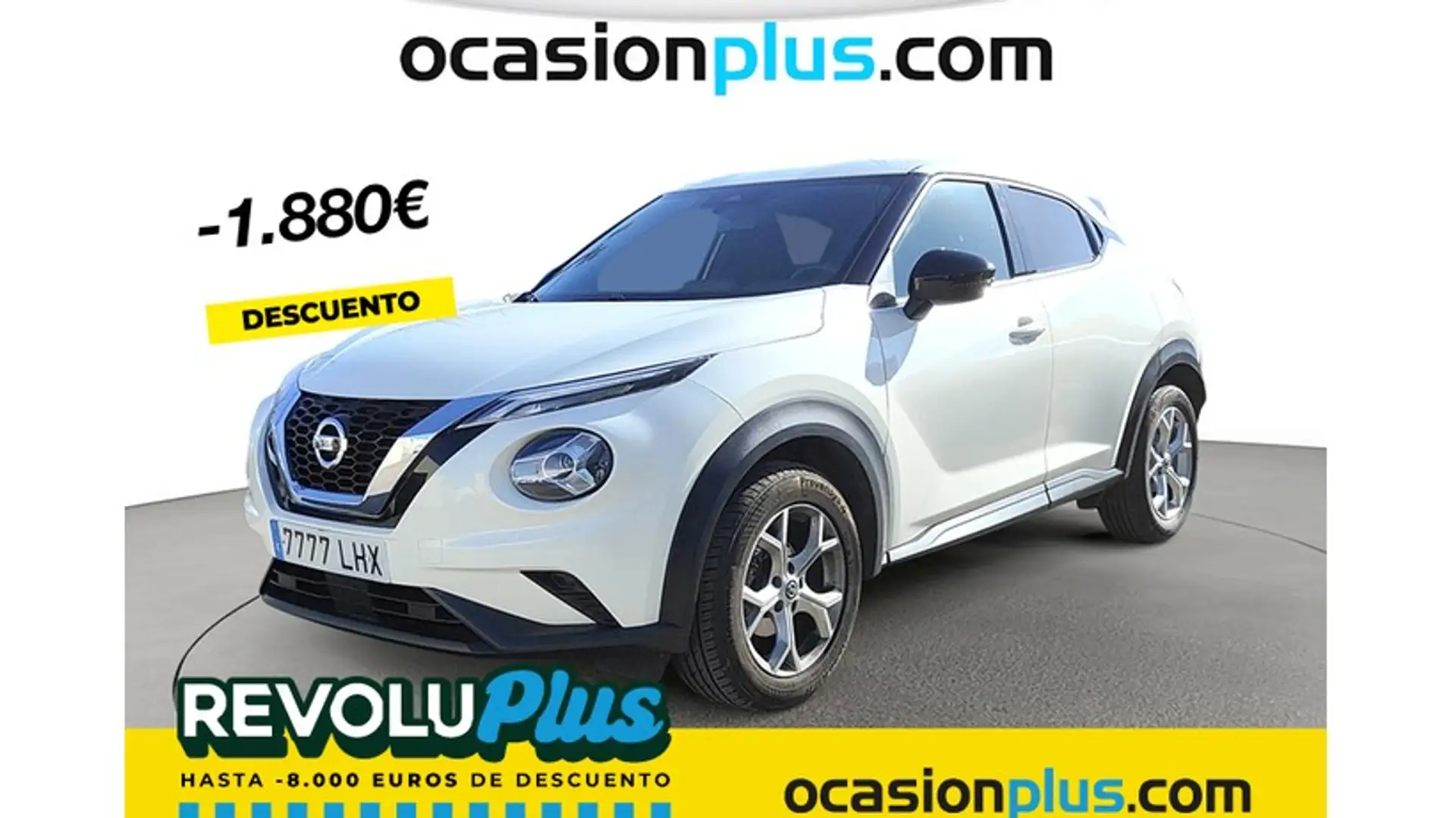 Nissan Juke 1.0 DIG-T Acenta 4x2 DCT 7 117 Wit - 1