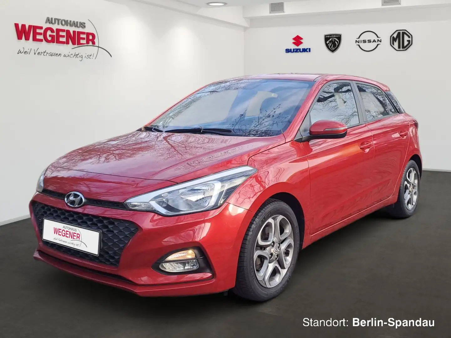 Hyundai i20 T-GDI 1.0 Rot - 1