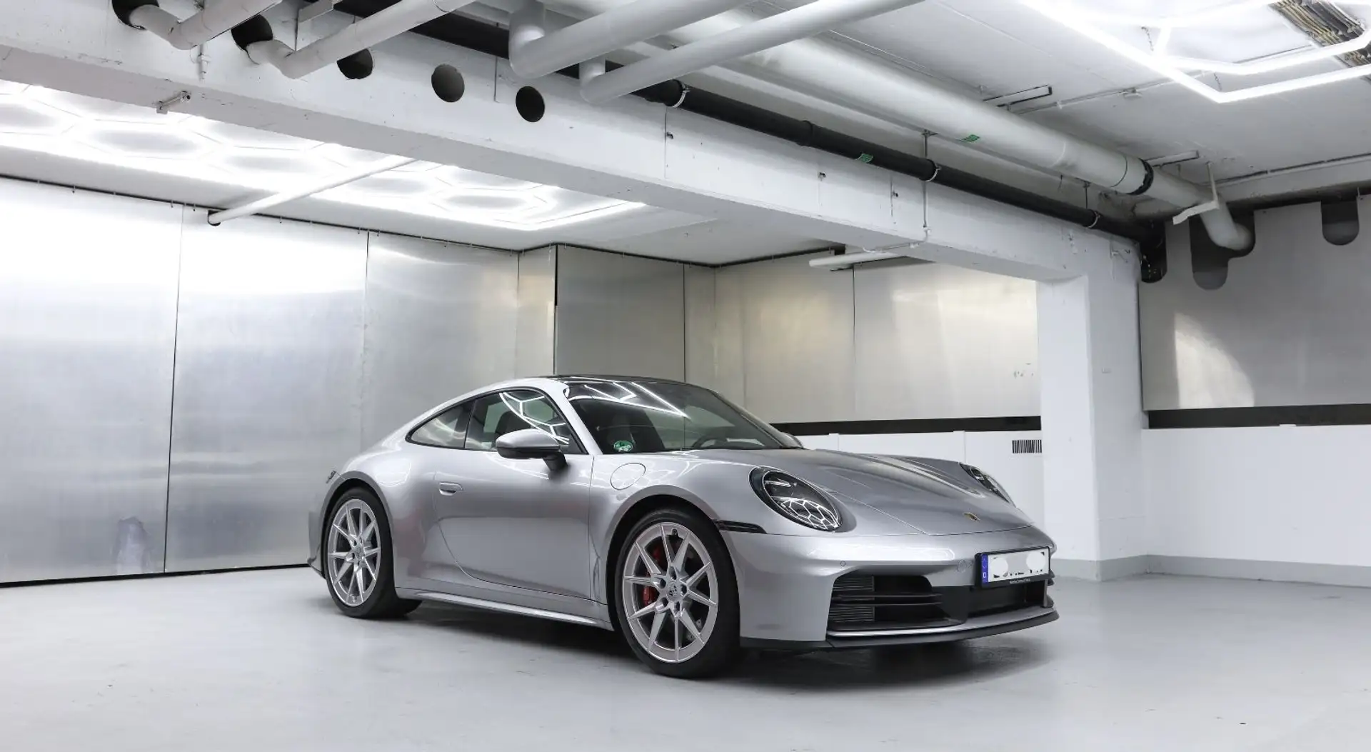 Porsche 992 Carrera S Burmester 18 Wege Panorama Matrix Argent - 1