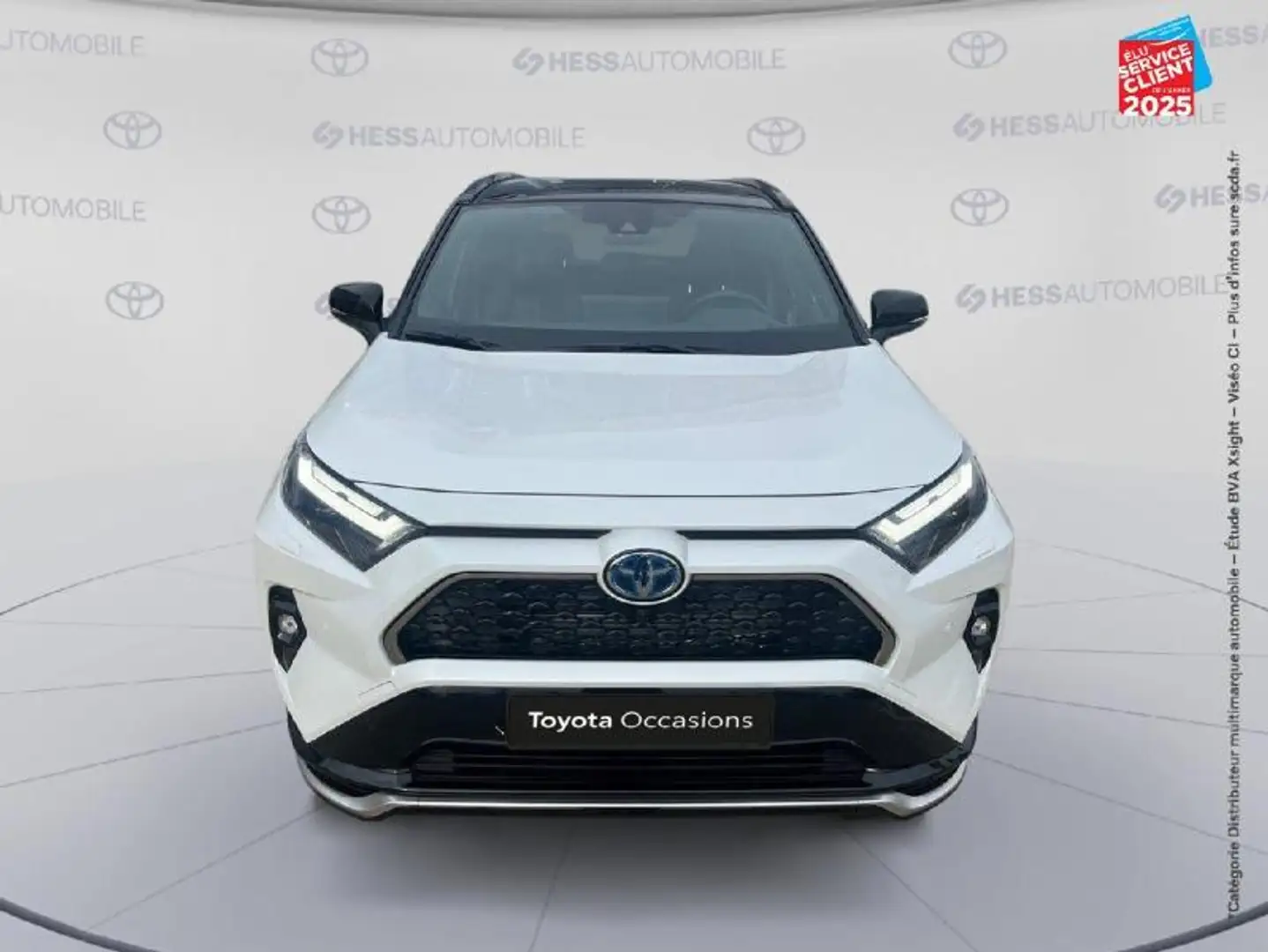 Toyota RAV 4 2.5 Hybride Rechargeable 306ch Collection AWD-i MY Blanc - 2