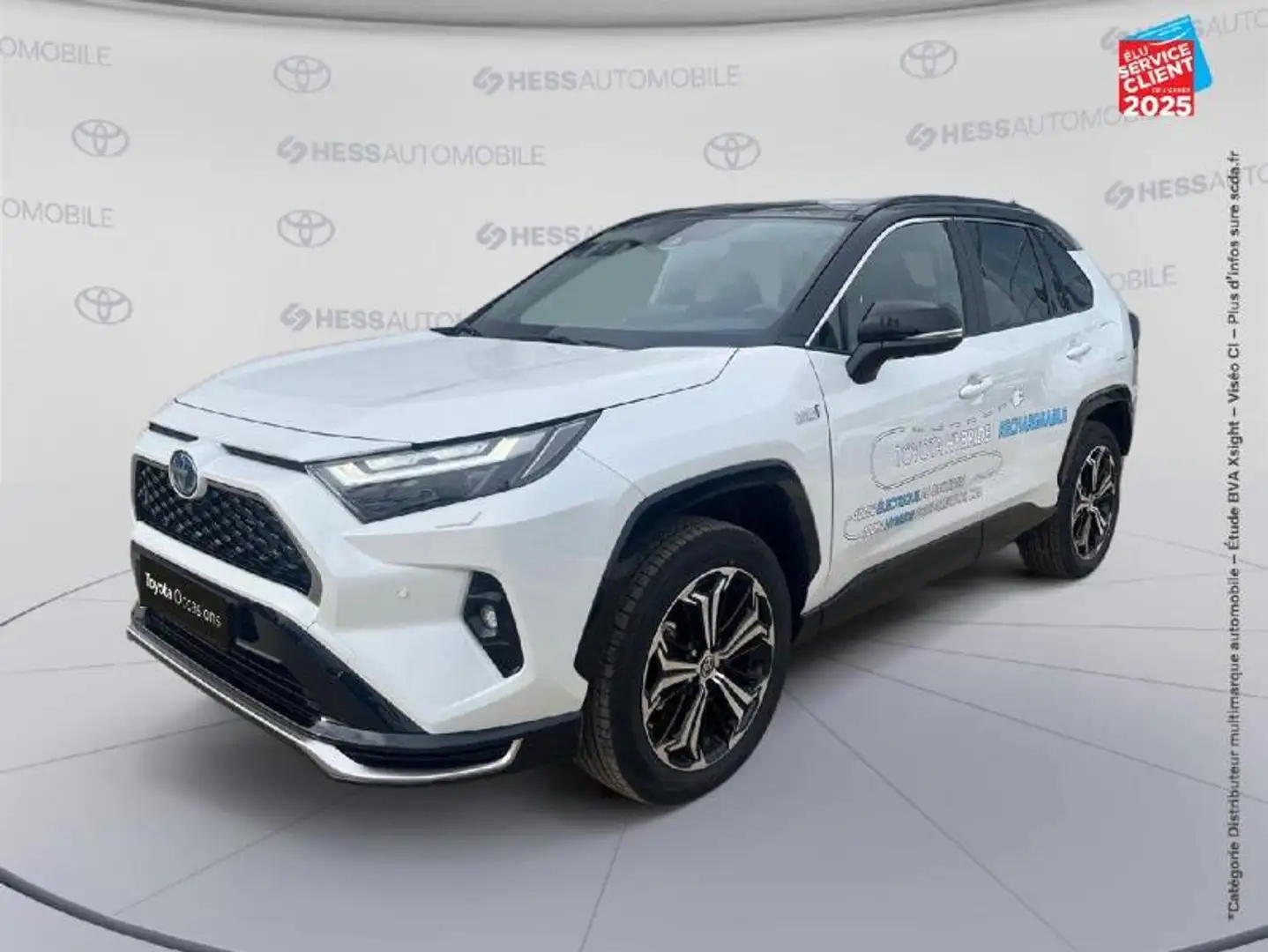 Toyota RAV 4 2.5 Hybride Rechargeable 306ch Collection AWD-i MY Blanc - 1