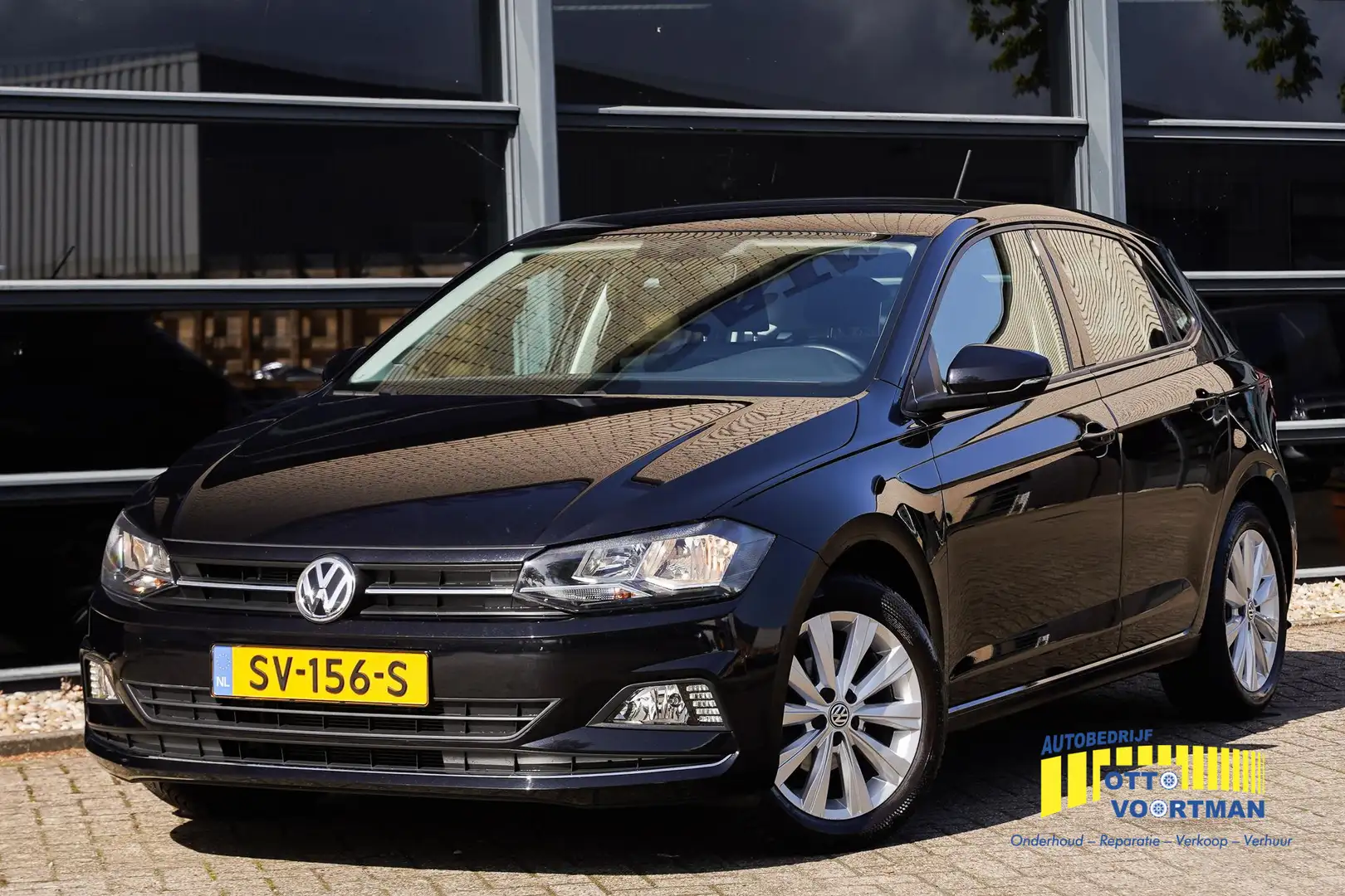 Volkswagen Polo 1.0 TSI Highline |Gewoon goed! Zwart - 1