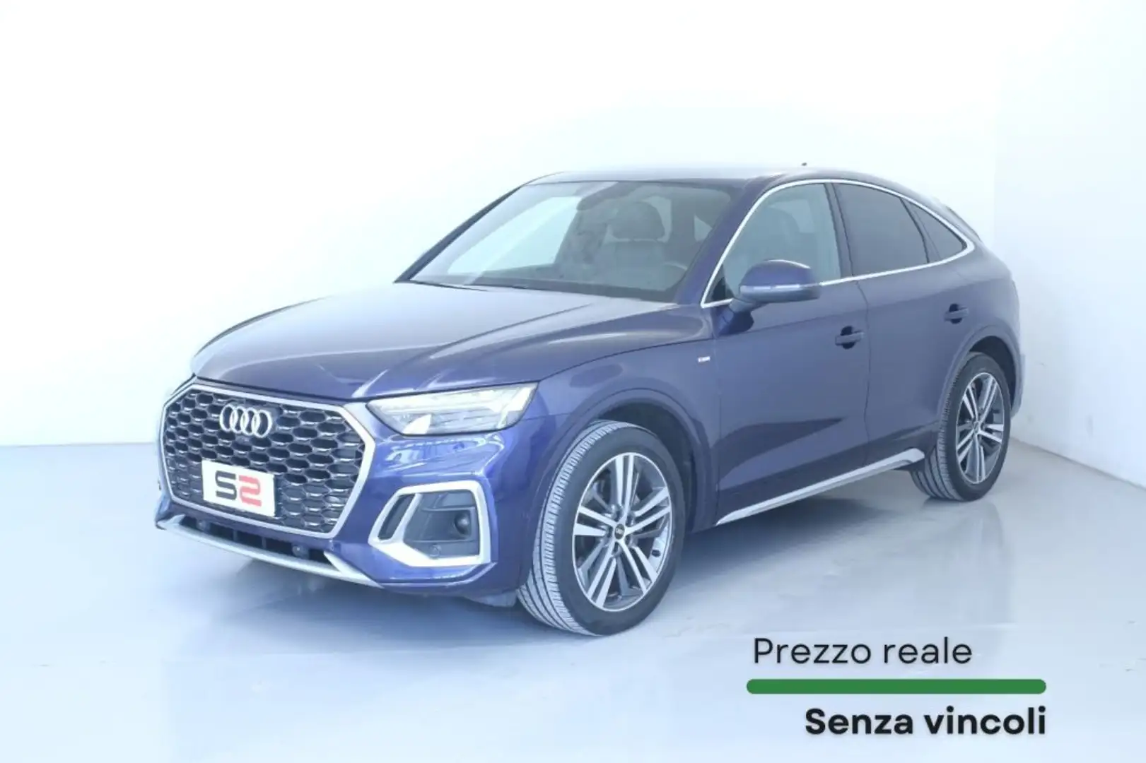 Audi Q5 Sportback 35 TDI S tronic 163cv S line plus Matrix Blu/Azzurro - 1