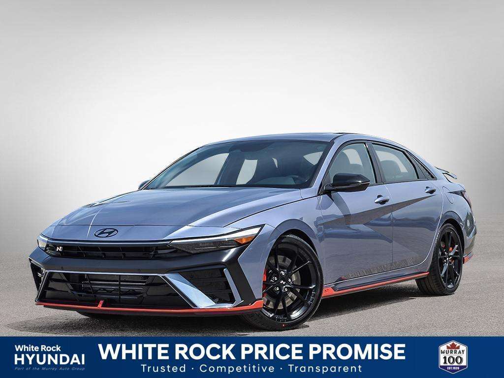 Performance Blue 2026 Hyundai Elantra N Sedan Front-Wheel Drive 
