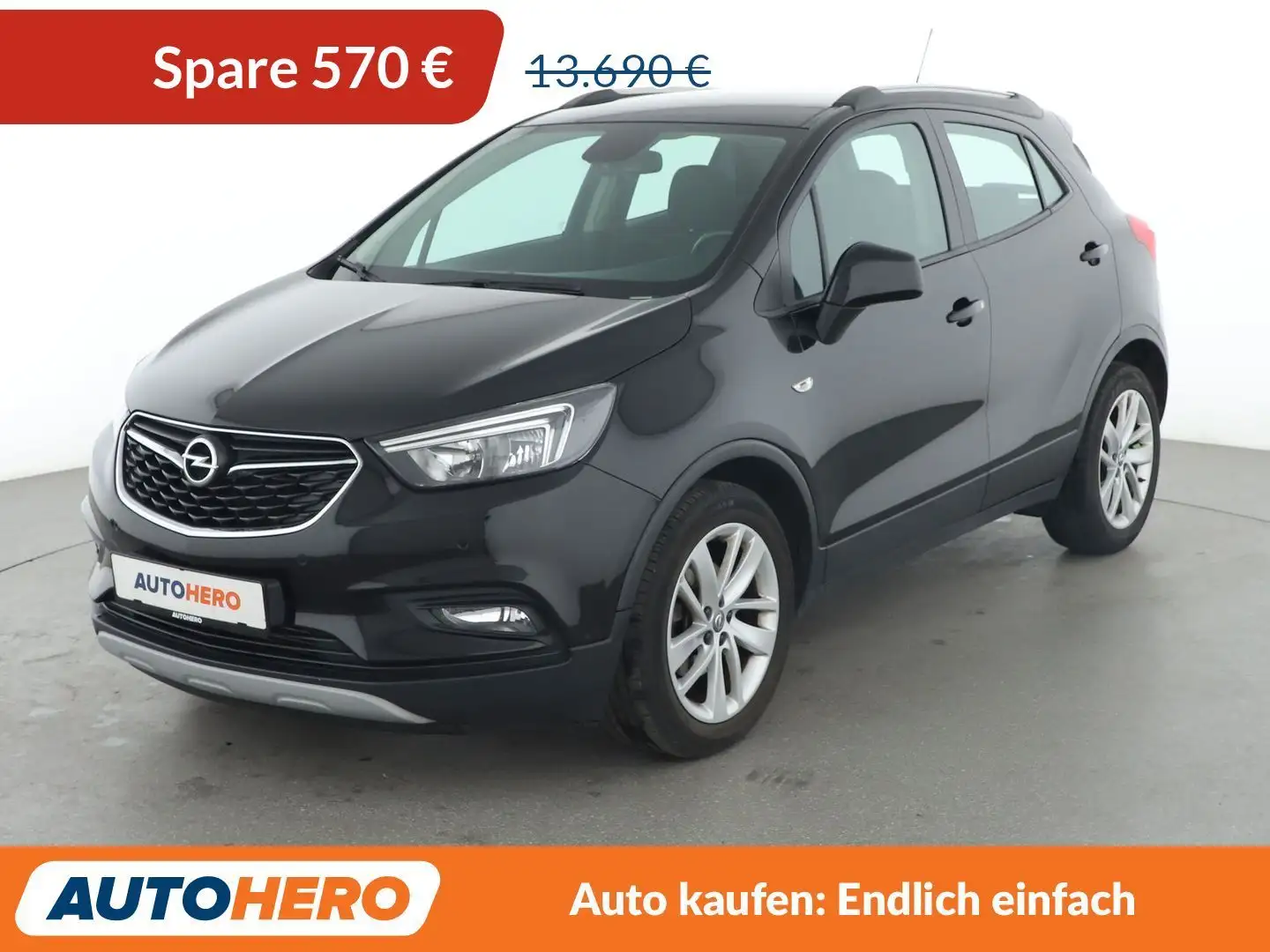 Opel Mokka X 1.6 CDTI DPF Active Aut. *NAVI*CAM*SHZ*TEMPO* Schwarz - 1