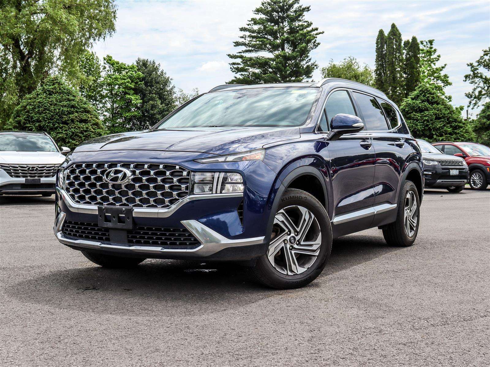 Blue 2023 Hyundai Santa Fe Preferred AWD SUV / Crossover Automatic