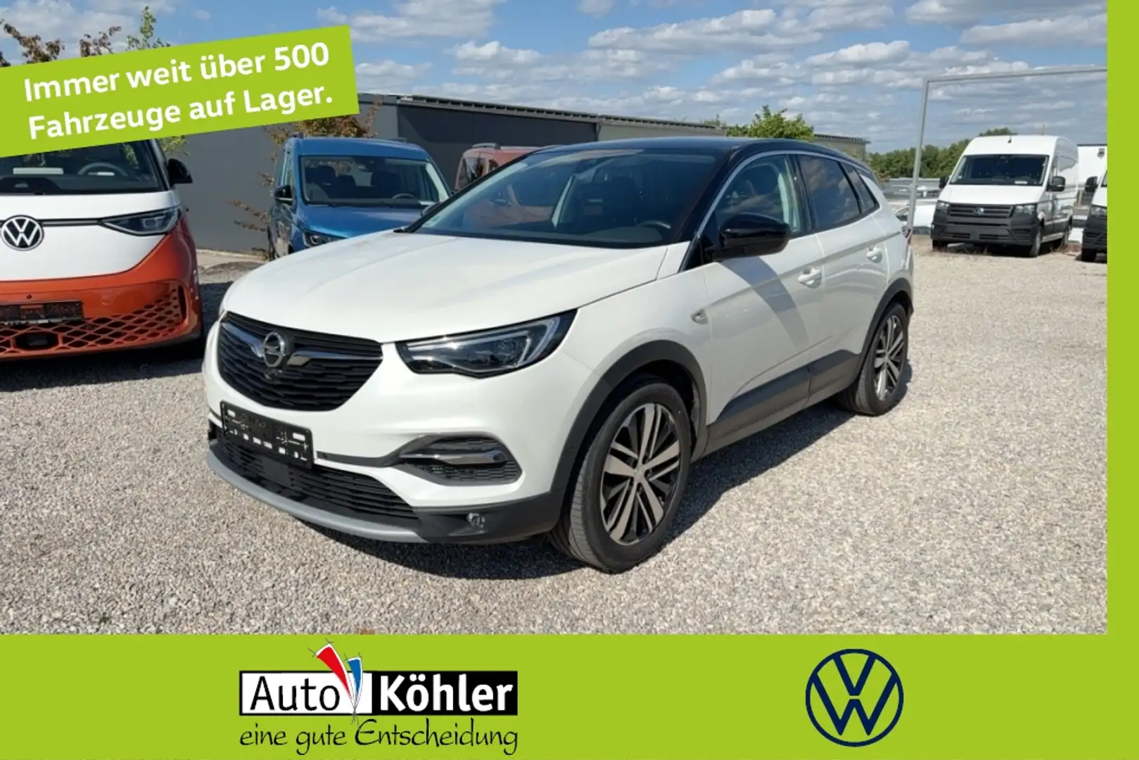 Opel Grandland X Mokka  1.2 Turbo Innovation Nur für Gewerbe und Ex Wit - 1